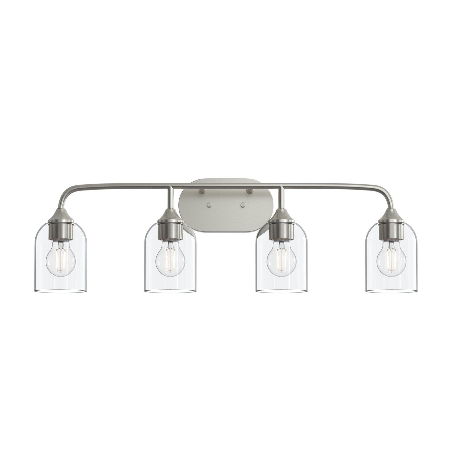 Progress Lighting P300574-009 Ilia 4-Light Brushed Nickel Bath Vanity additional view