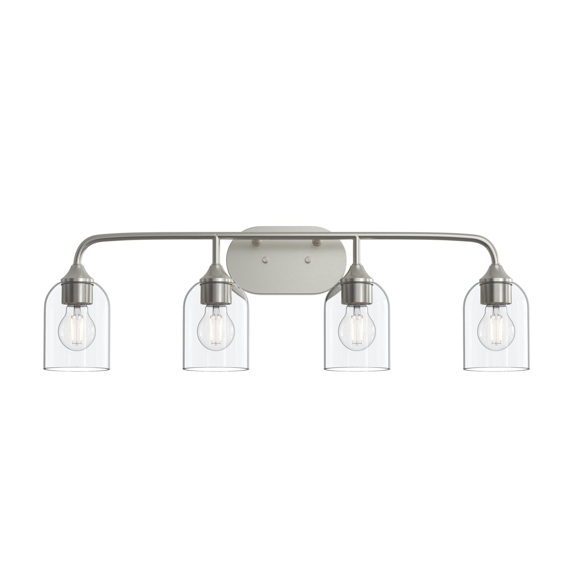 Progress Lighting P300574-009 Ilia 4-Light Brushed Nickel Bath Vanity additional view