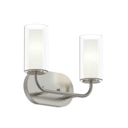 Progress Lighting P300575-009 Mack 2 Light 12.75 inch Brushed Nickel Bath Vanity Wall Light - Main
