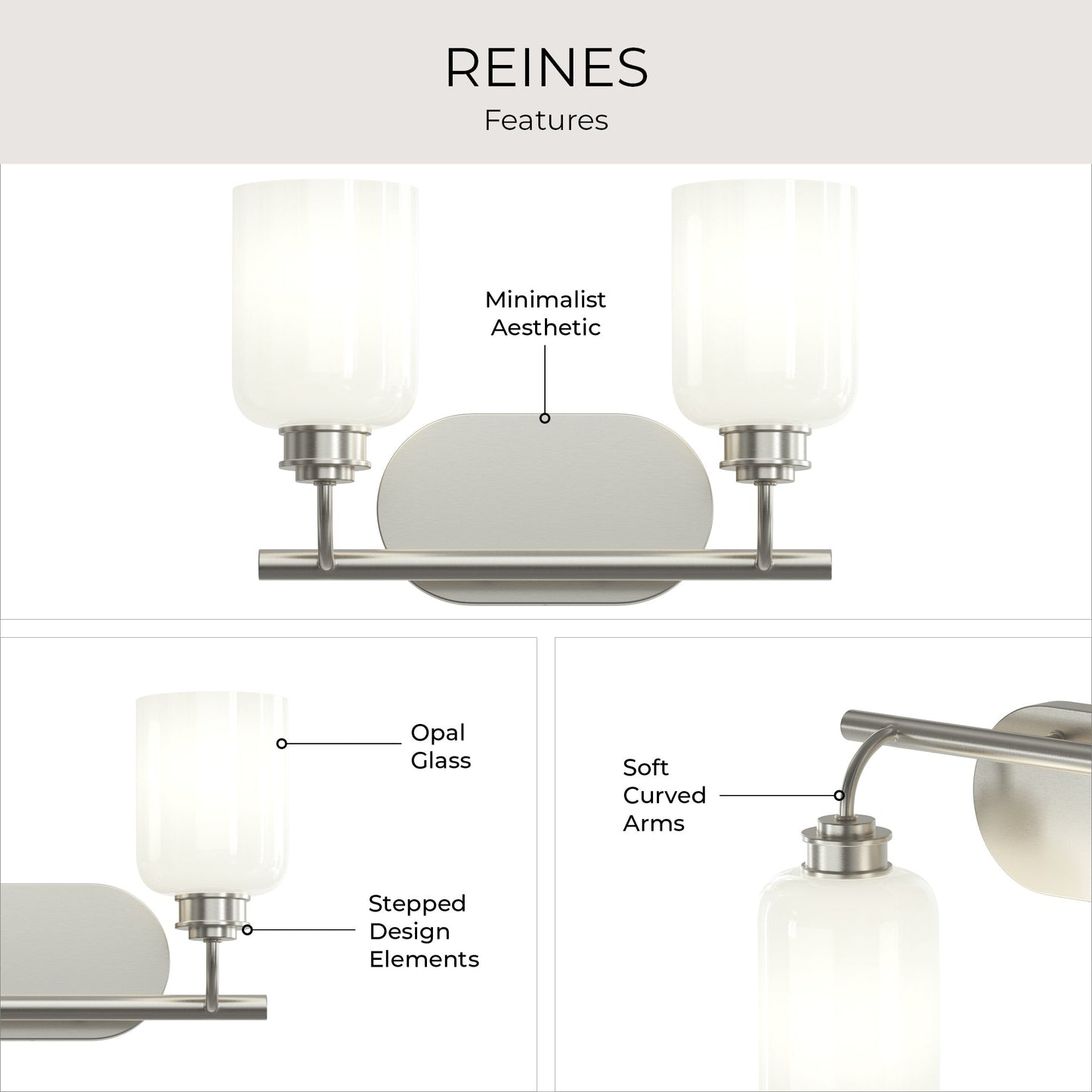 Progress Lighting P300578-009 Reines Bath Vanity Light image 6