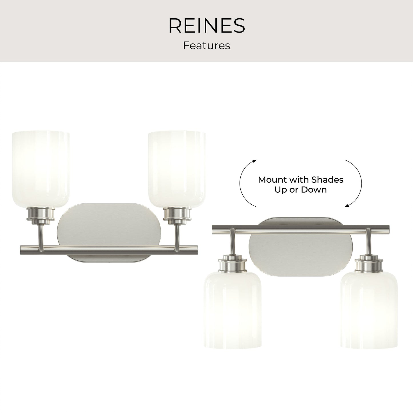 Progress Lighting P300578-009 Reines Bath Vanity Light image 7