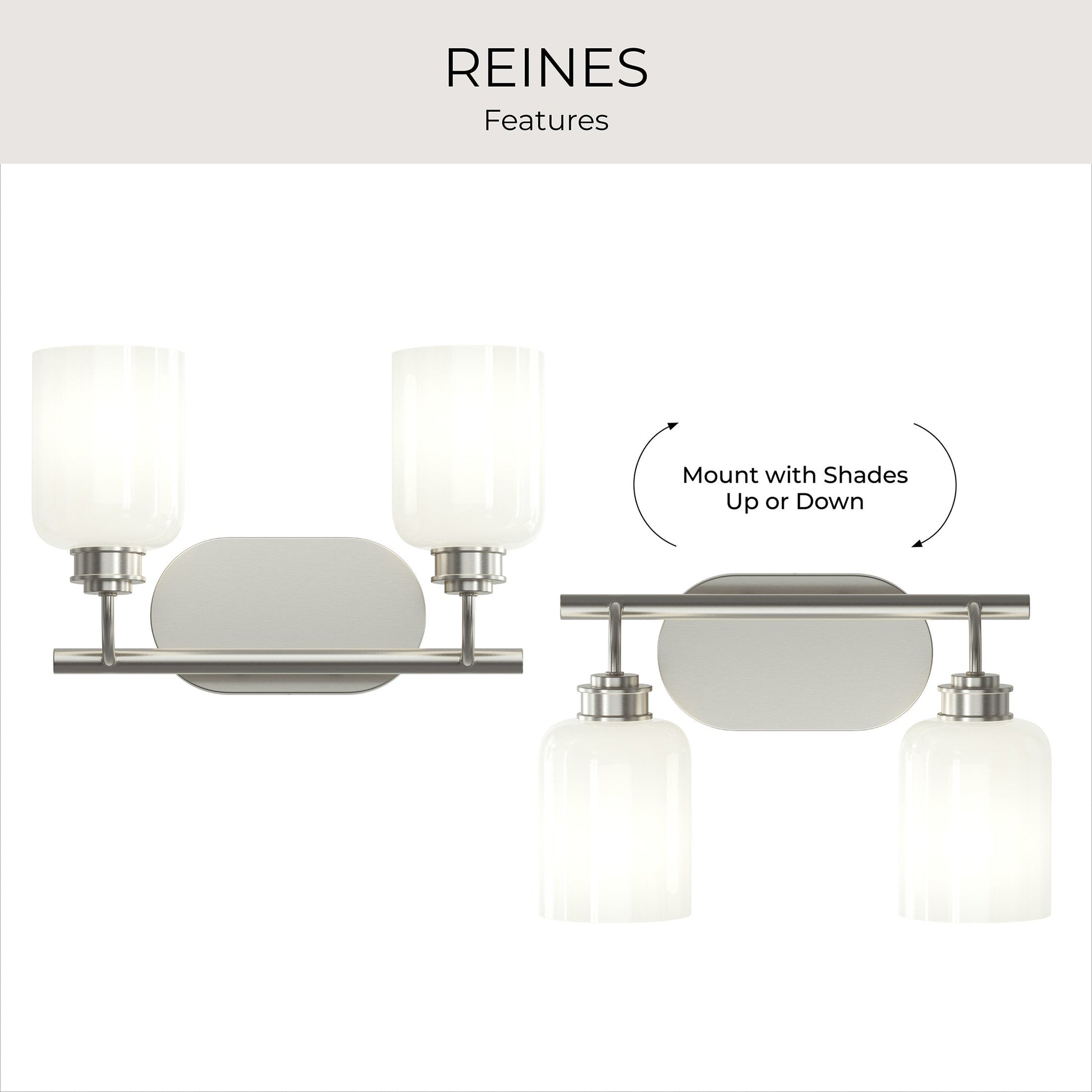 Progress Lighting P300578-009 Reines Bath Vanity Light image 7