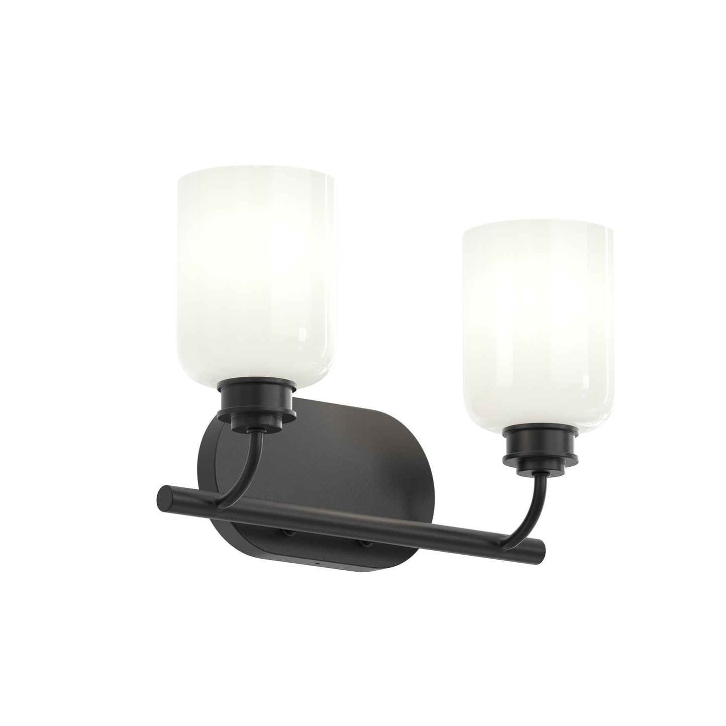 Progress Lighting P300578-31M Reines 2 Light Matte Black Bath Vanity Wall Light - Main Product View