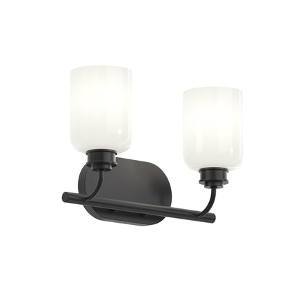 Progress Lighting P300578-31M Reines 2 Light Matte Black Bath Vanity Wall Light - Main Product View