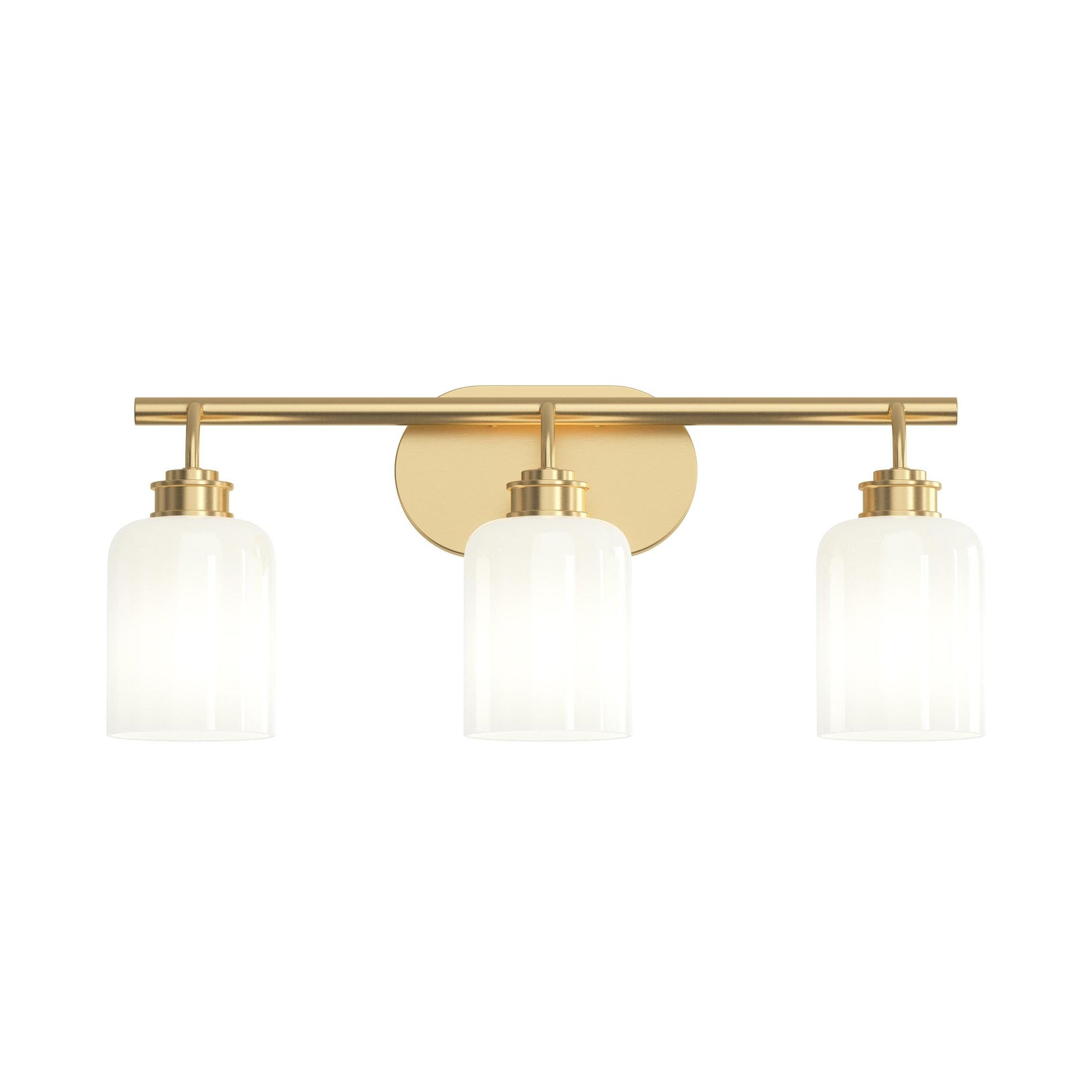 Progress Lighting P300579-191 Reines 3 Light Brushed Gold Bath Vanity Wall Light - View 8