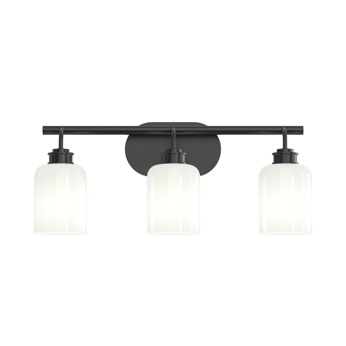 Progress Lighting P300579-31M Reines 3 Light 22.75 inch Matte Black Bath Vanity Wall Light