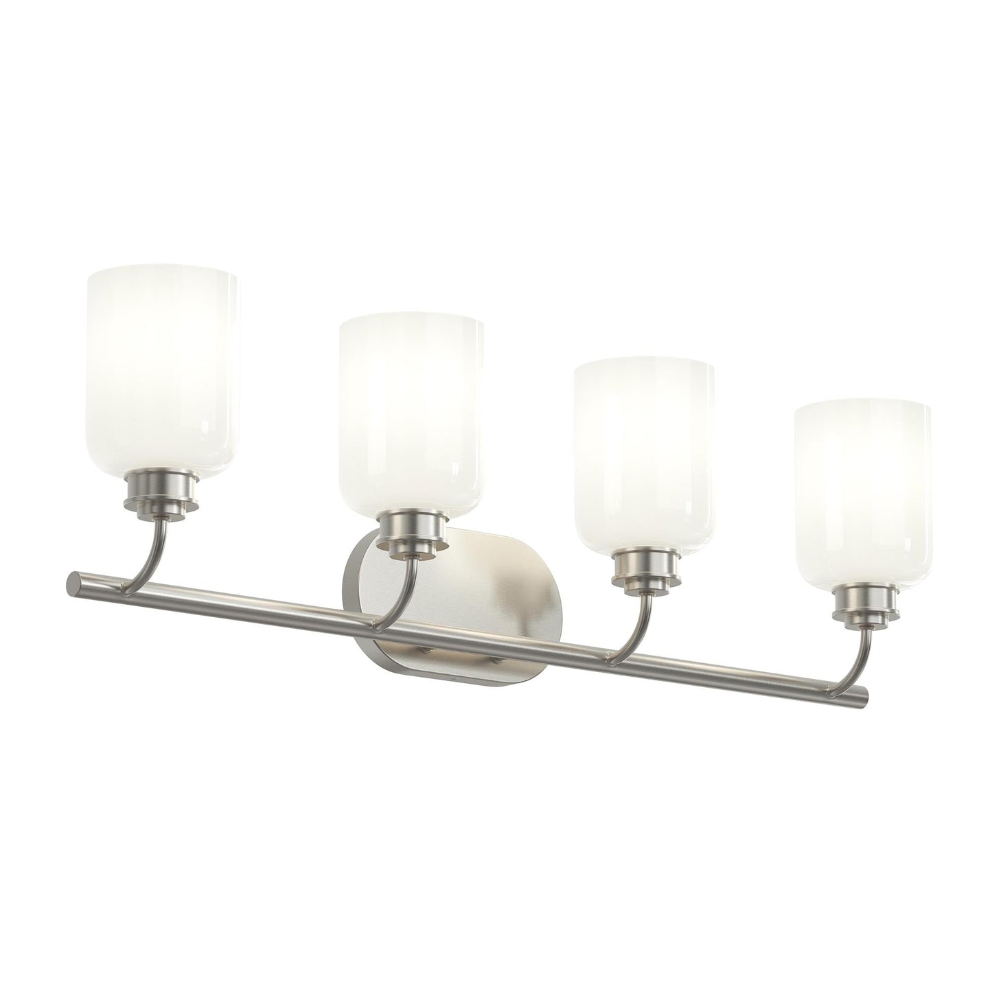 Progress Lighting P300580-009 Reines 4 Light Brushed Nickel Bath Vanity Wall Light - Product Image