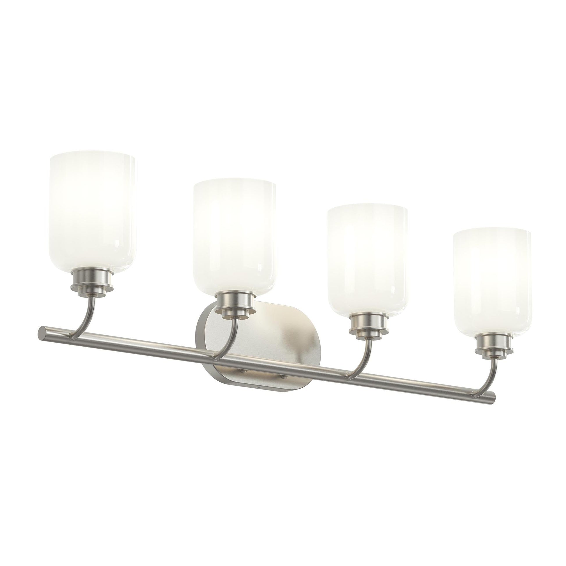 Progress Lighting P300580-009 Reines 4 Light Brushed Nickel Bath Vanity Wall Light - Product Image