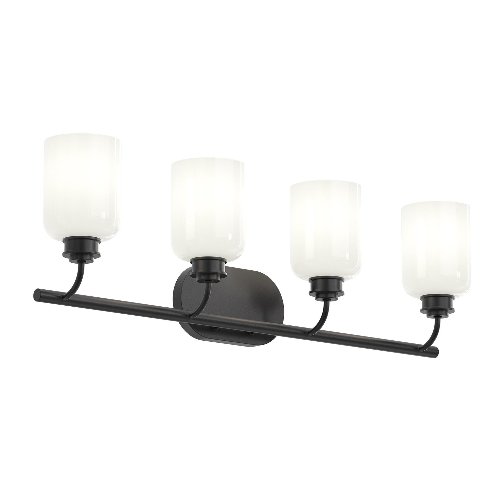 Progress Lighting P300580-31M Reines 4 Light Matte Black Bath Vanity Wall Light - Main Product Image