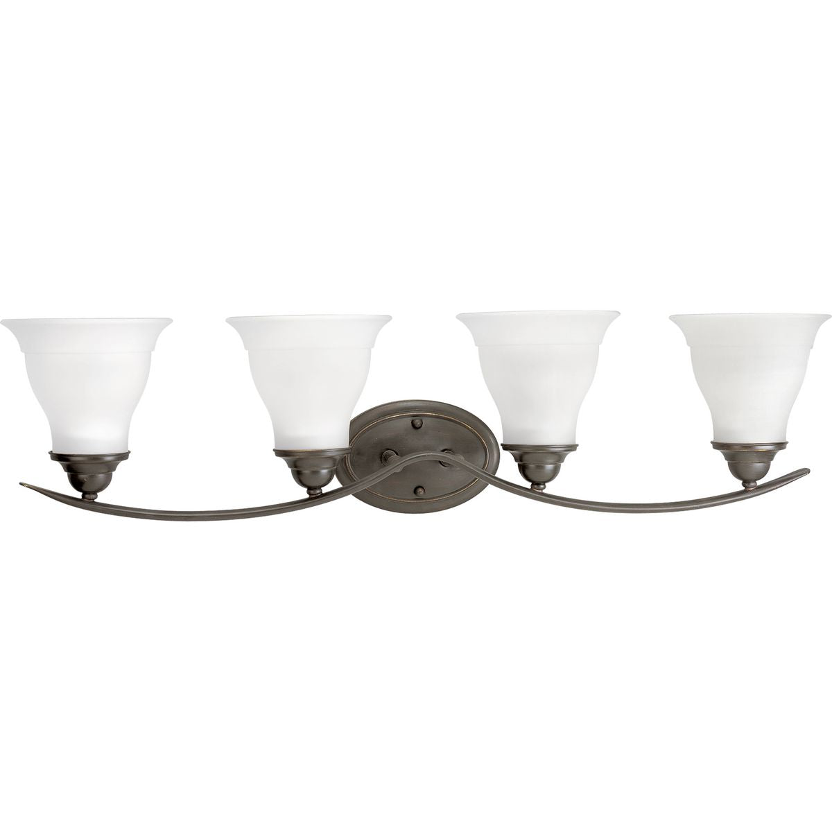 Progress Lighting Trinity 4 light antique bronze bath vanity wall light