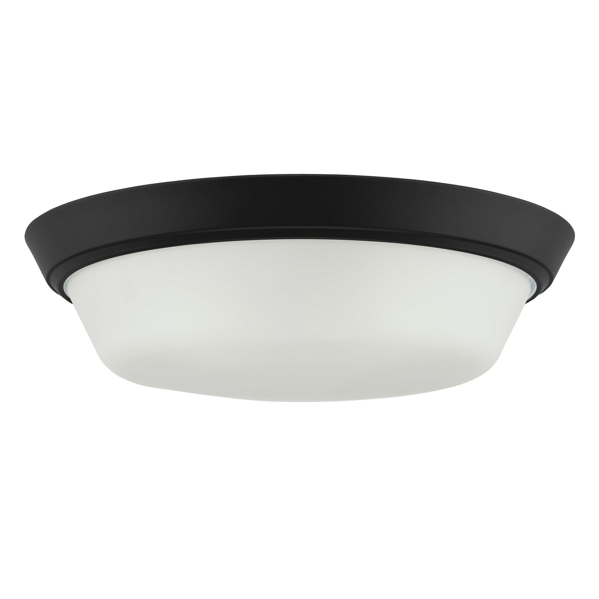 Progress Lighting P350304-031 Edessa 3 Light 16 inch Black Flush Mount Ceiling Light
