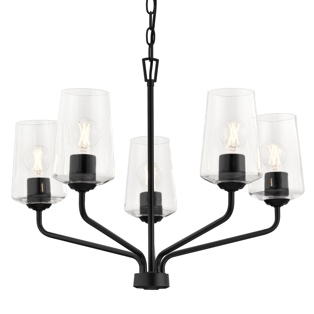 Progress Lighting Celino chandelier close-up