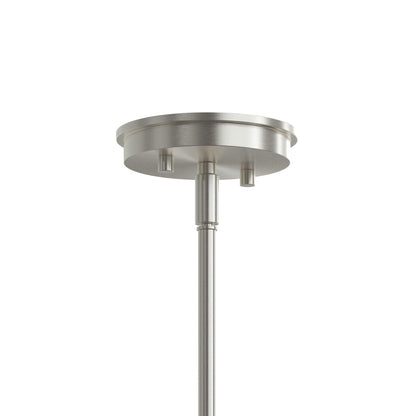 Progress Lighting P400448-009 Reines Chandelier - Brushed Nickel Canopy Detail