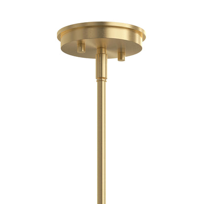 Progress Lighting P400449-191 Reines 9 Light Brushed Gold Chandelier - View 6