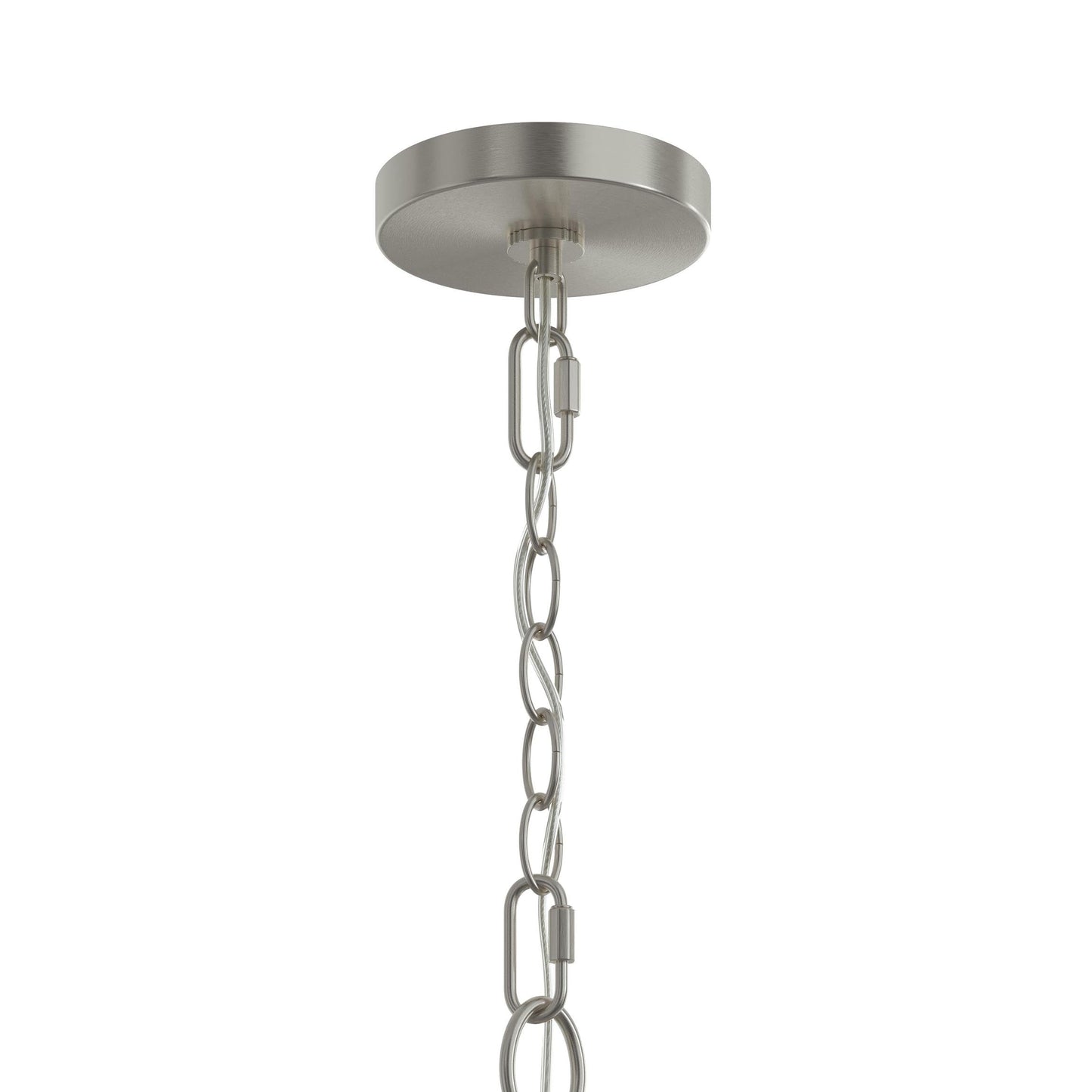 Progress Lighting P400454-009 Jheni Brushed Nickel Chandelier - View 7