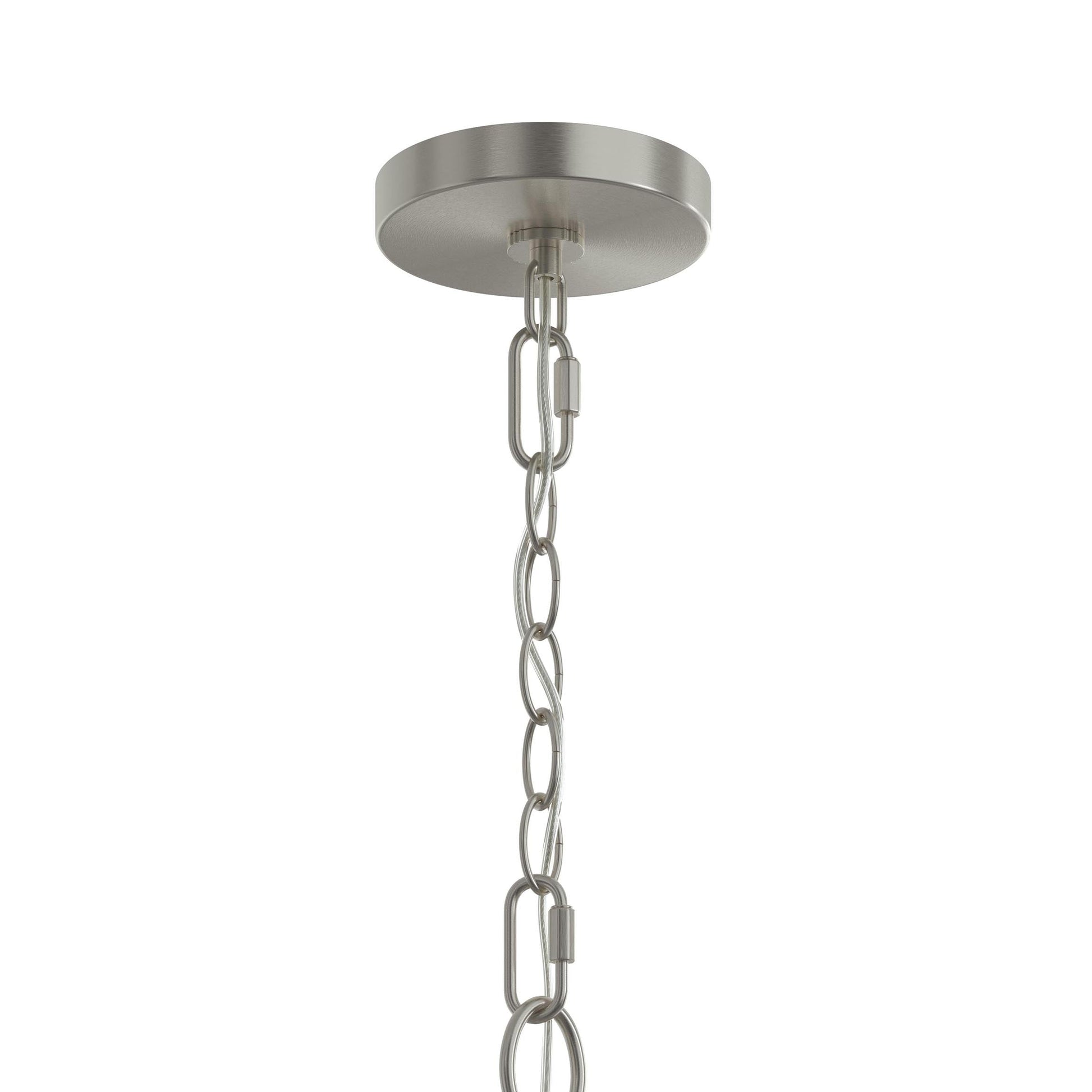 Progress Lighting P400454-009 Jheni Brushed Nickel Chandelier - View 7