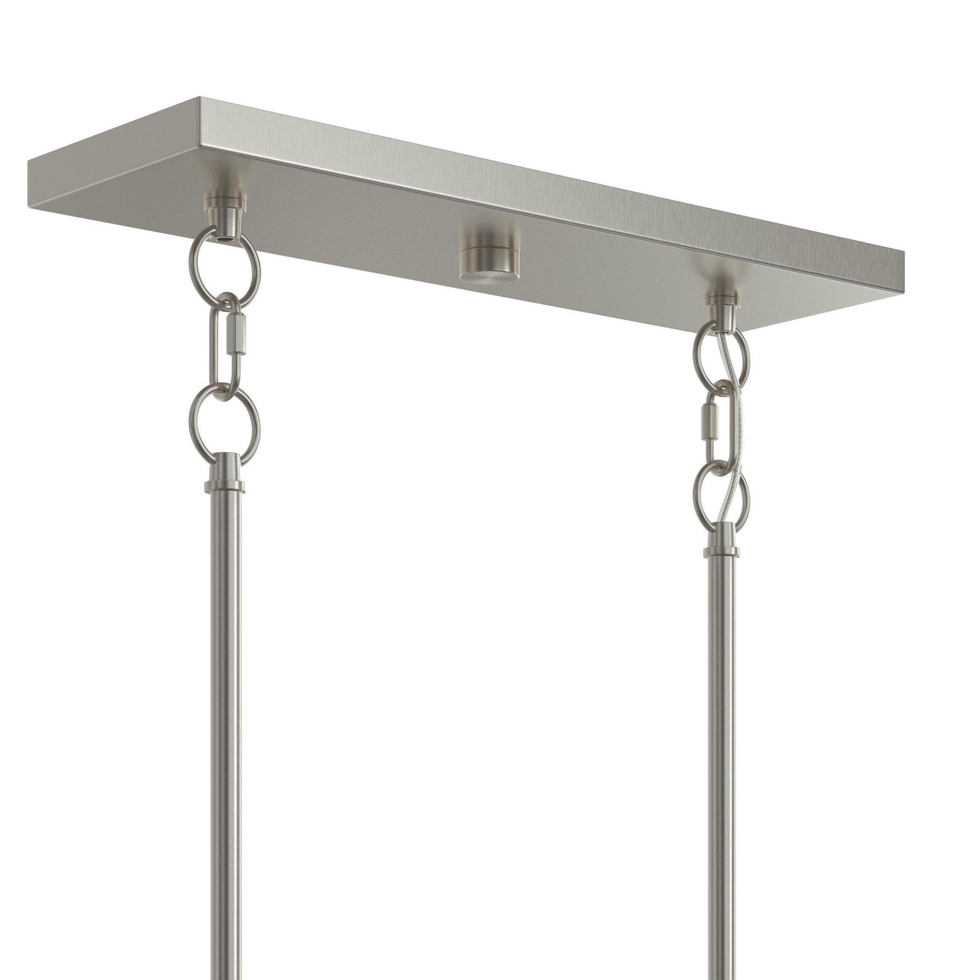 Progress Lighting P400456-009 Jheni Brushed Nickel Linear Chandelier - Image 8