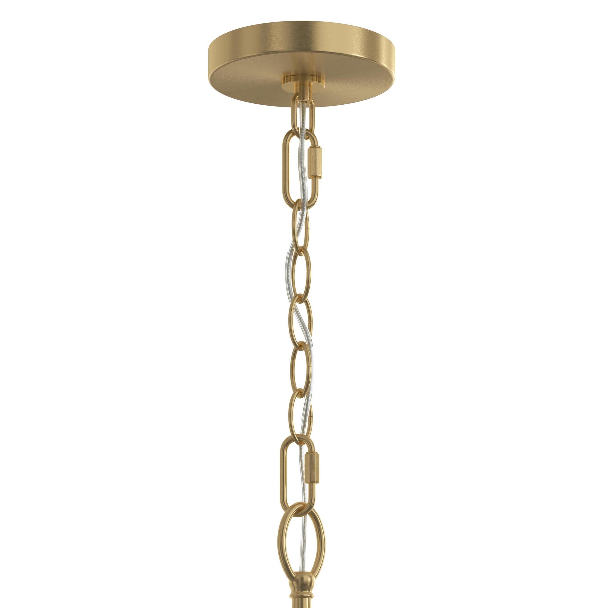 Progress Lighting P400457-191 Jheni Brushed Gold Chandelier additional view