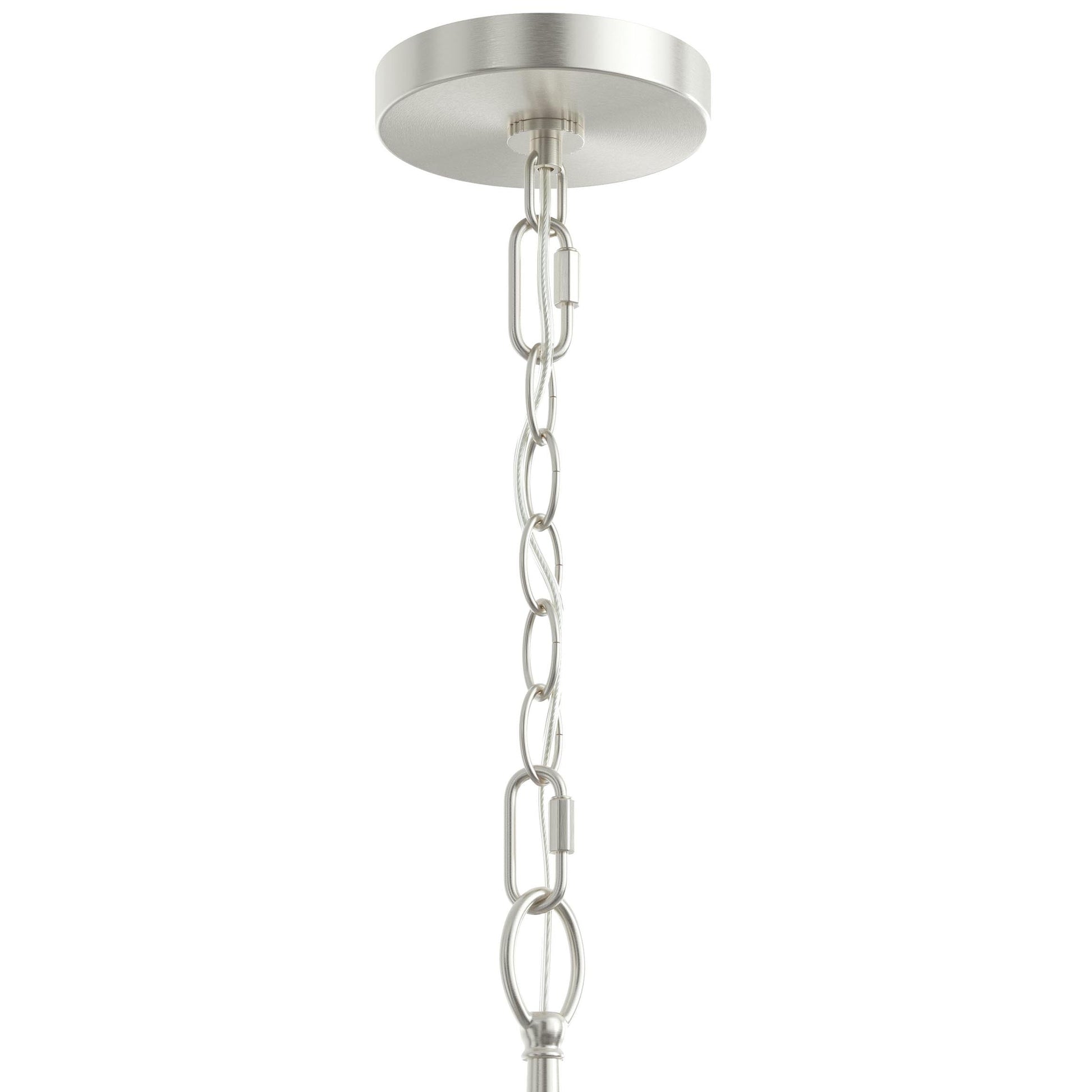Progress Lighting P400459-009 Jheni Brushed Nickel Chandelier - Additional View 8