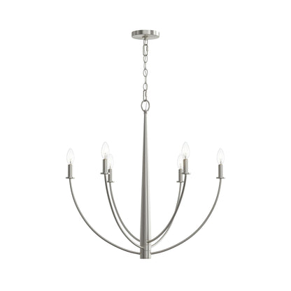 Progress Lighting P400459-009 Jheni Brushed Nickel Chandelier - Additional View 9
