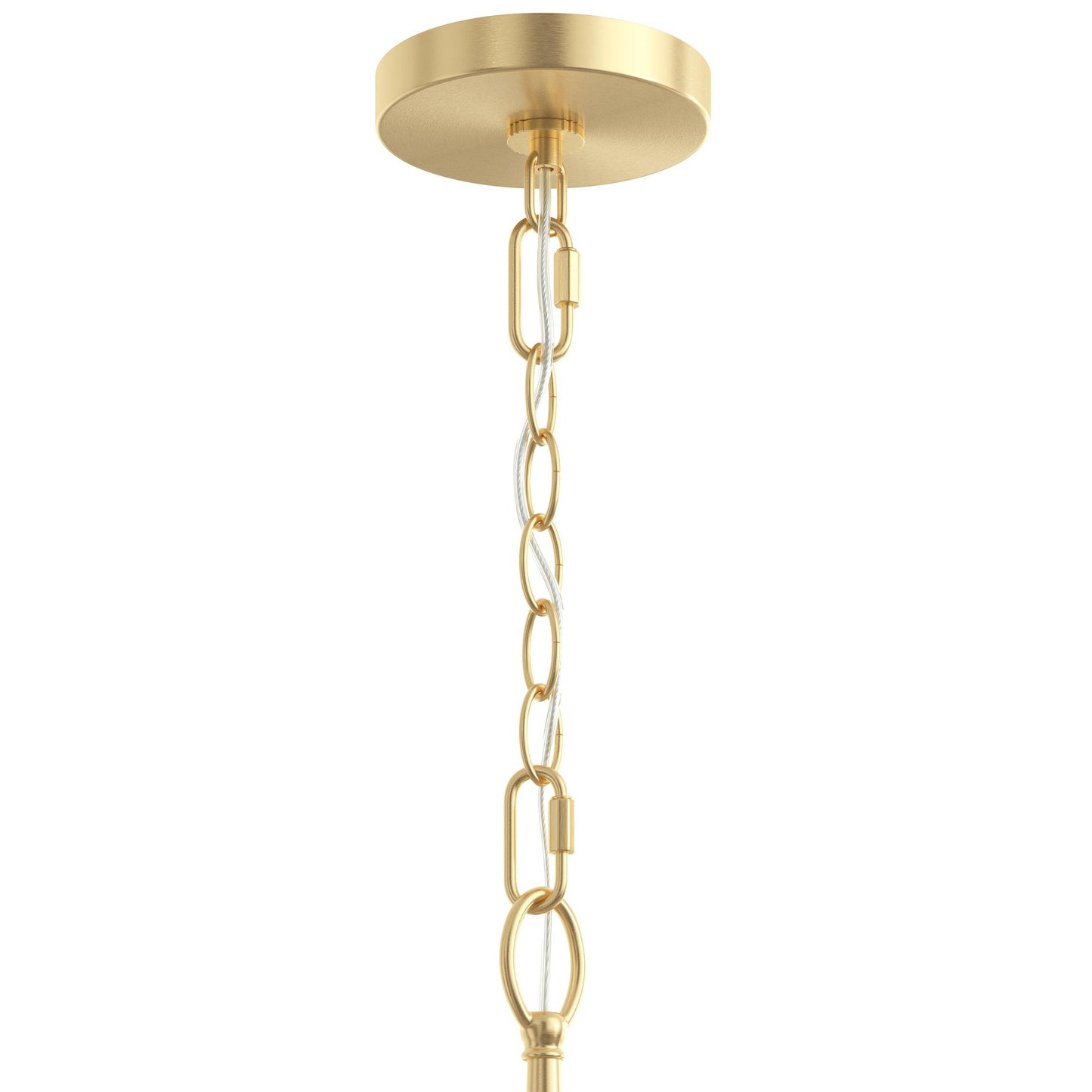 Progress Lighting P400459-191 Jheni Brushed Gold Chandelier - Alternate View 8
