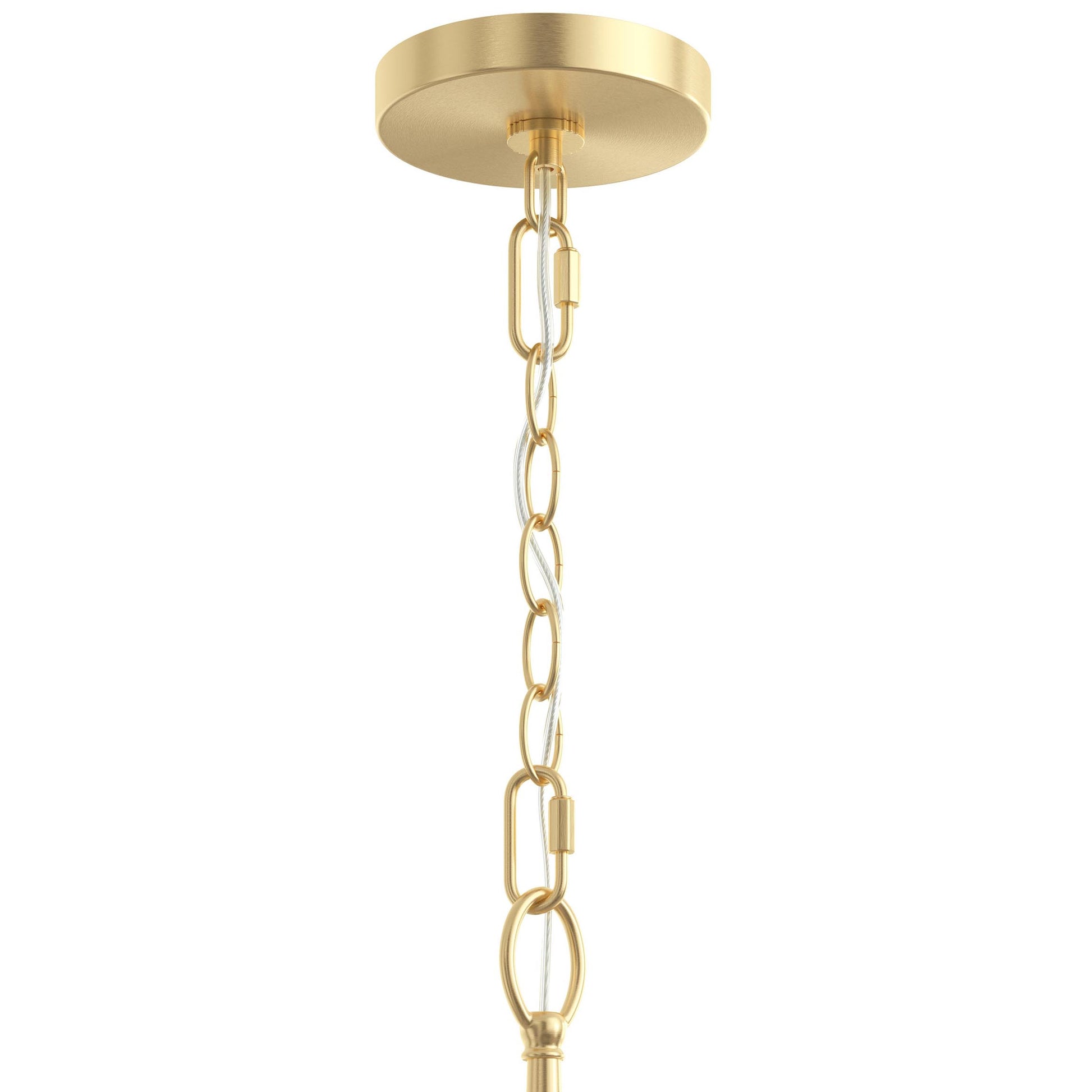 Progress Lighting P400459-191 Jheni Brushed Gold Chandelier - Alternate View 8