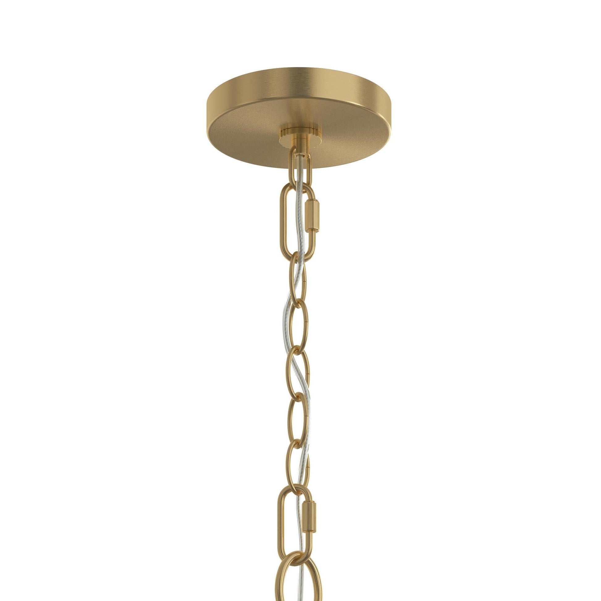 Progress Lighting P400460-191 Jheni 6 Light Brushed Gold Chandelier - Image 8