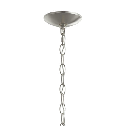 Progress Lighting P400462-009 Ilia 5 Light 28 inch Brushed Nickel Chandelier Ceiling Light