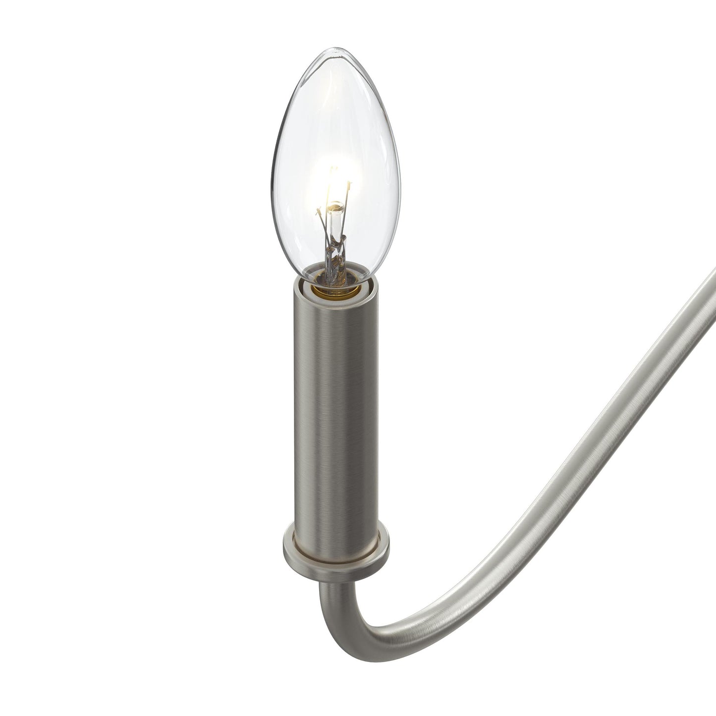Progress Lighting P400462-009 Ilia 5 Light 28 inch Brushed Nickel Chandelier Ceiling Light