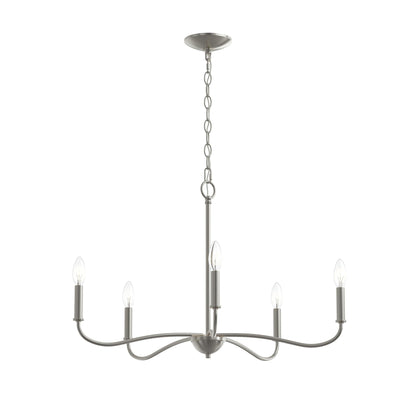 Progress Lighting P400462-009 Ilia 5-Light Brushed Nickel Chandelier - Main Product Image