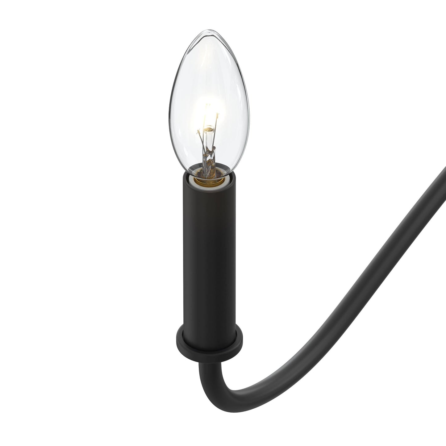 Progress Lighting P400462-31M Ilia 5 Light 28 inch Matte Black Chandelier Ceiling Light