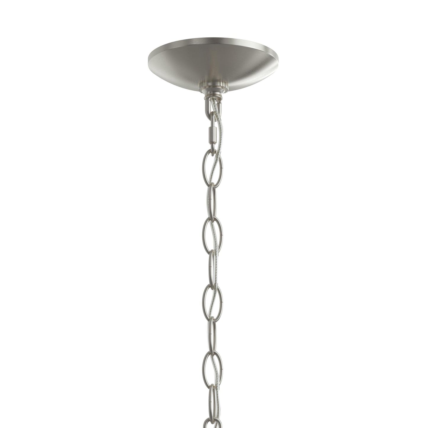 Progress Lighting P400463-009 Ilia Brushed Nickel Chandelier image 7