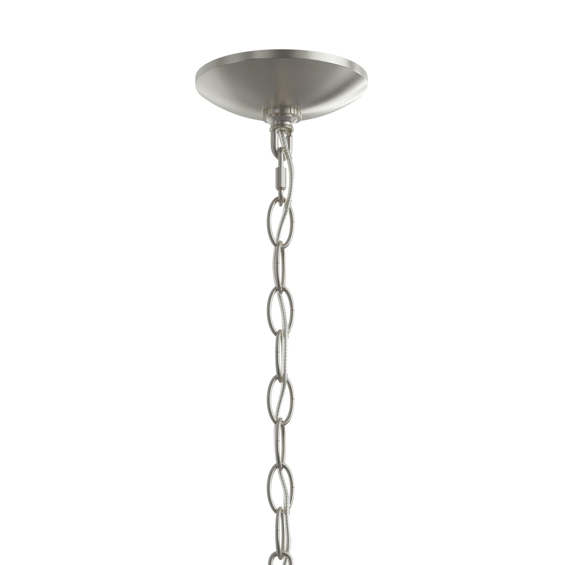 Progress Lighting P400463-009 Ilia Brushed Nickel Chandelier image 7