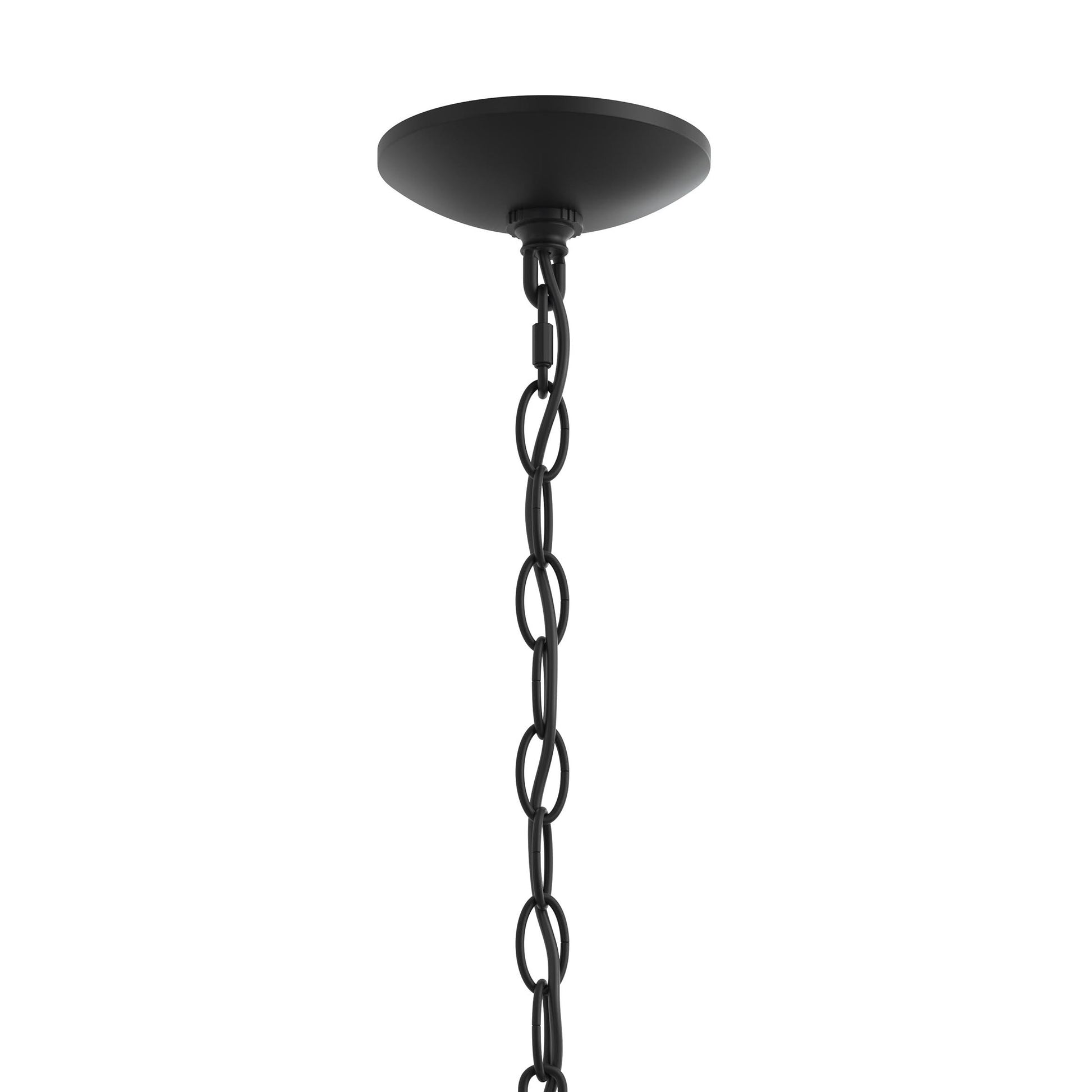 Progress Lighting P400463-31M Ilia 6-Light Matte Black Chandelier - View 7