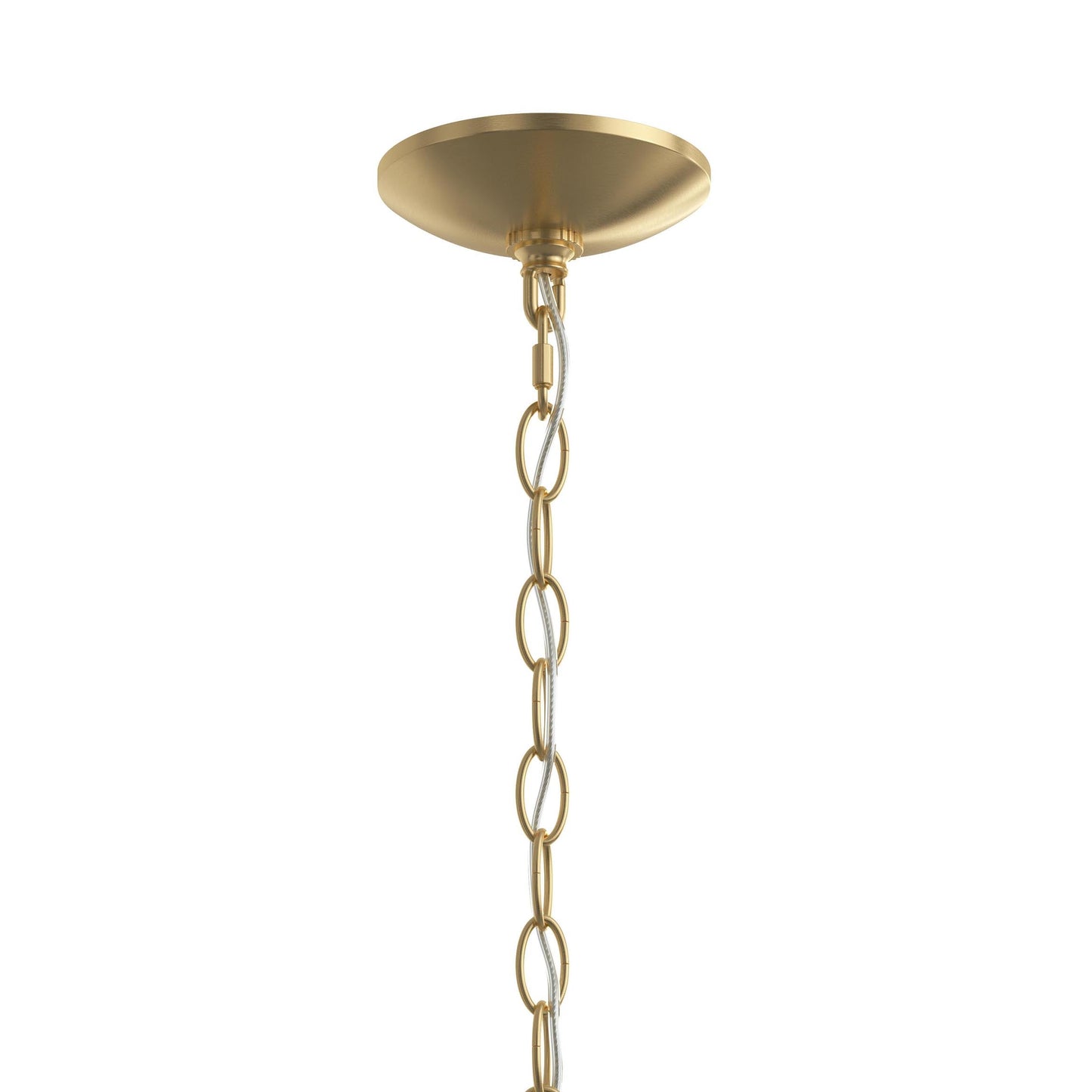 Progress Lighting P400465-191 Ilia 9 Light 34.25 inch Brushed Gold Chandelier Ceiling Light