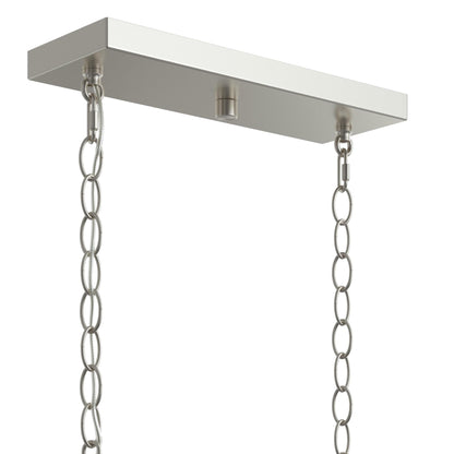 Progress Lighting P400466-009 Ilia 6-Light Brushed Nickel Linear Chandelier Additional View