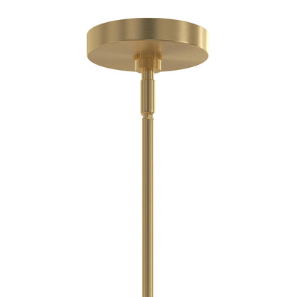 Progress Lighting P400469-191 Rigsby 6 Light 36 inch Brushed Gold Chandelier Ceiling Light