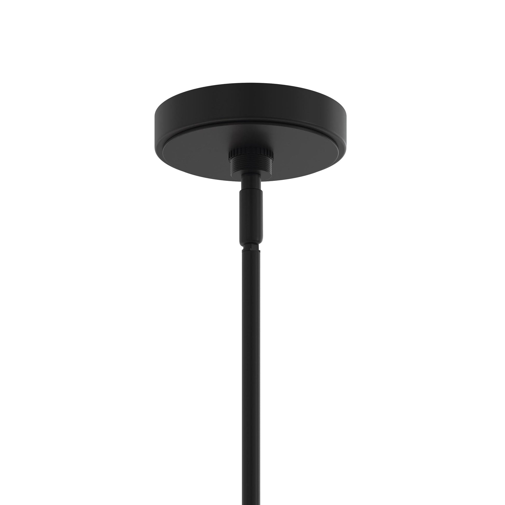 Progress Lighting P400470-319 Rigsby 6 Light Matte Black with Brushed Gold Chandelier - Additional View