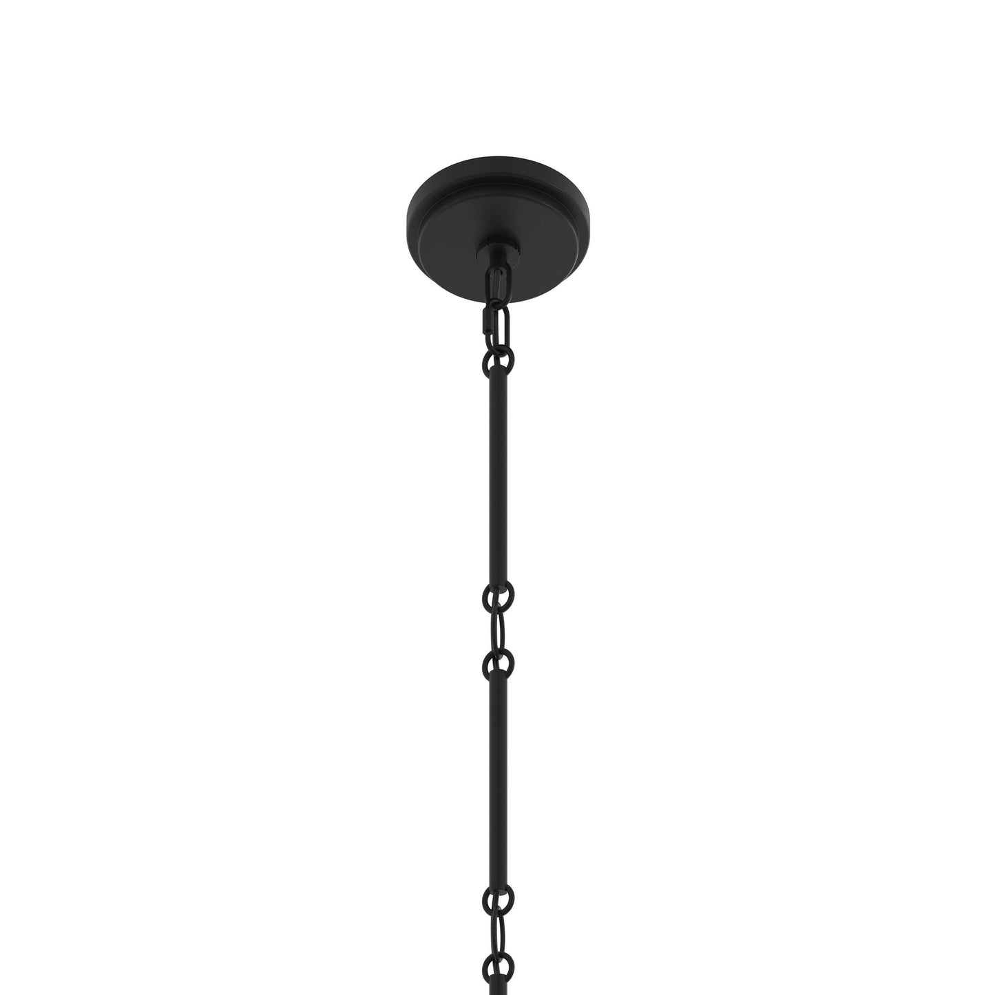 Progress Lighting P400474-31M Pilar 9 Light Matte Black Chandelier