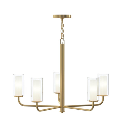 Progress Lighting P400475-191 Mack Brushed Gold Chandelier - View 8