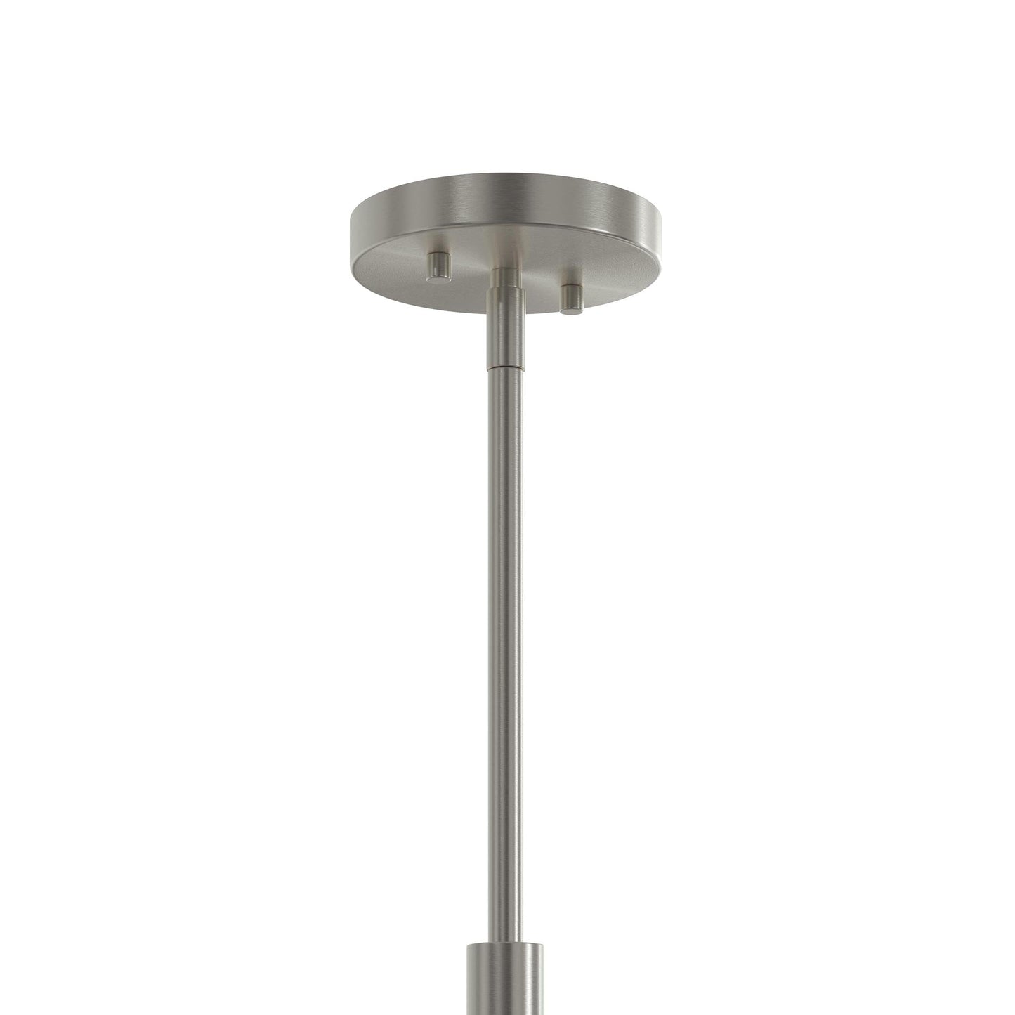 Progress Lighting P400476-009 Mack 5 Light Brushed Nickel Linear Chandelier - Angle View