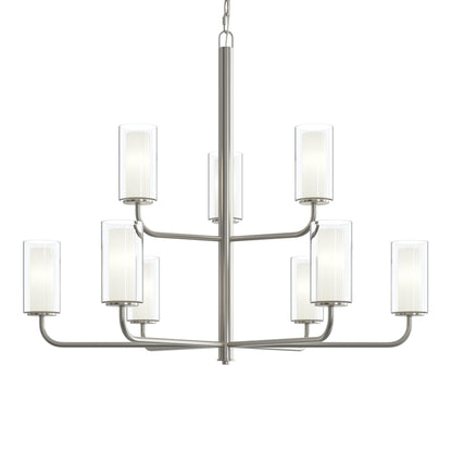 Progress Lighting P400478-009 Mack 9 Light Brushed Nickel Chandelier - Additional View 7
