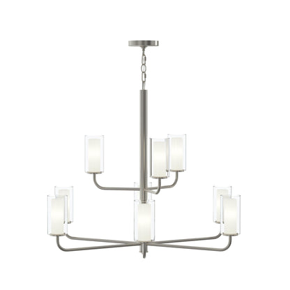 Progress Lighting P400478-009 Mack 9 Light Brushed Nickel Chandelier - Additional View 8