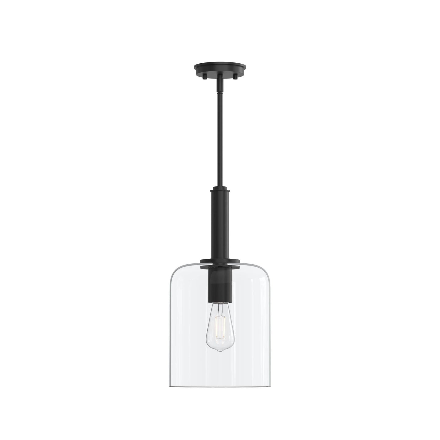 Progress Lighting P500509-31M Reines 1 Light 9 inch Matte Black Pendant Ceiling Light