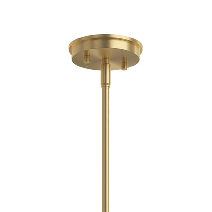 Progress Lighting P500510-191 Reines 4 Light Brushed Gold Foyer Pendant - image 7