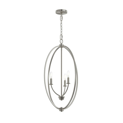 Progress Lighting P500513-009 Jheni Brushed Nickel Foyer Pendant - Main Product View