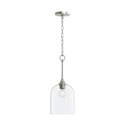 Progress Lighting P500514-009 Ilia Brushed Nickel Pendant Ceiling Light