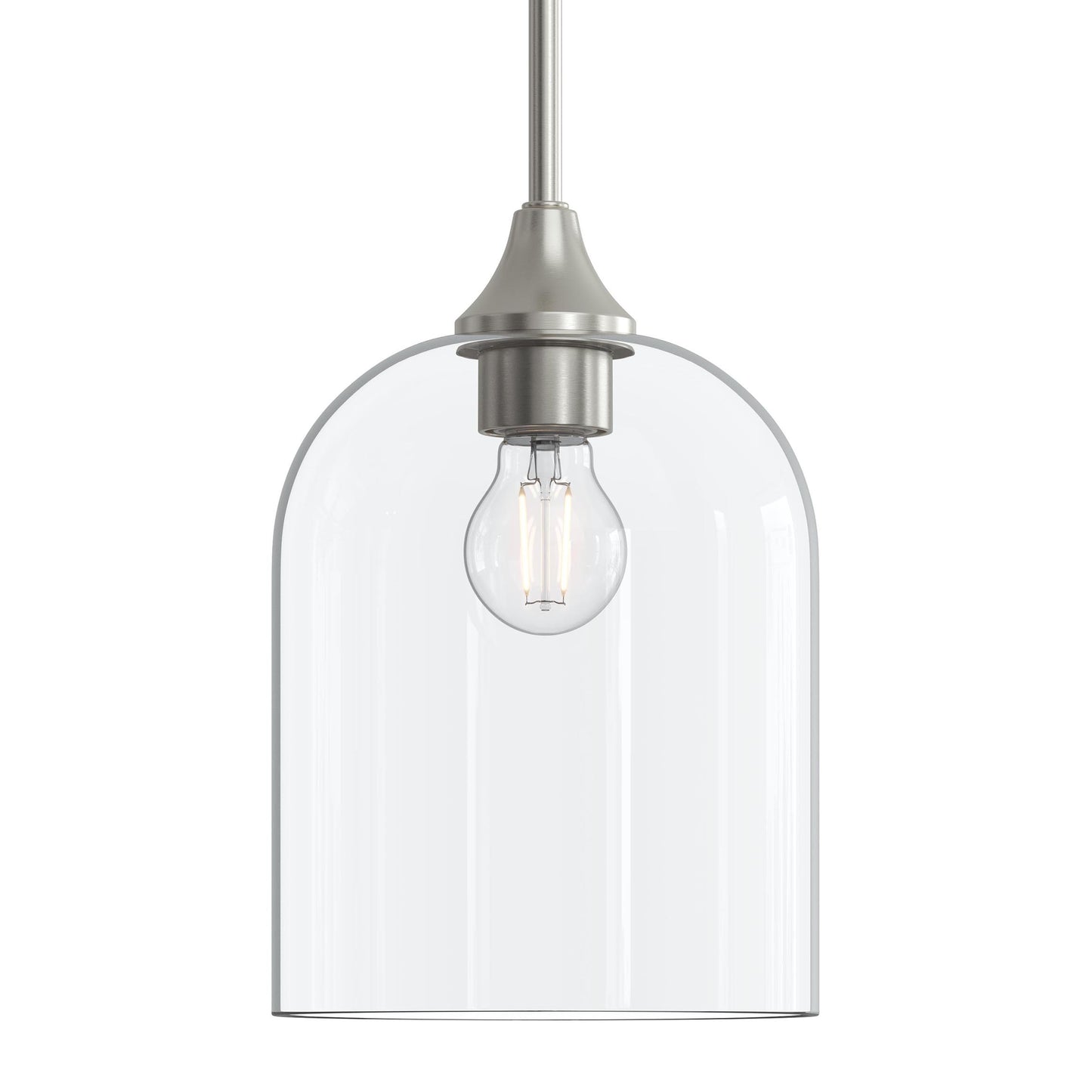 Progress Lighting P500514-009 Ilia Brushed Nickel Pendant Ceiling Light