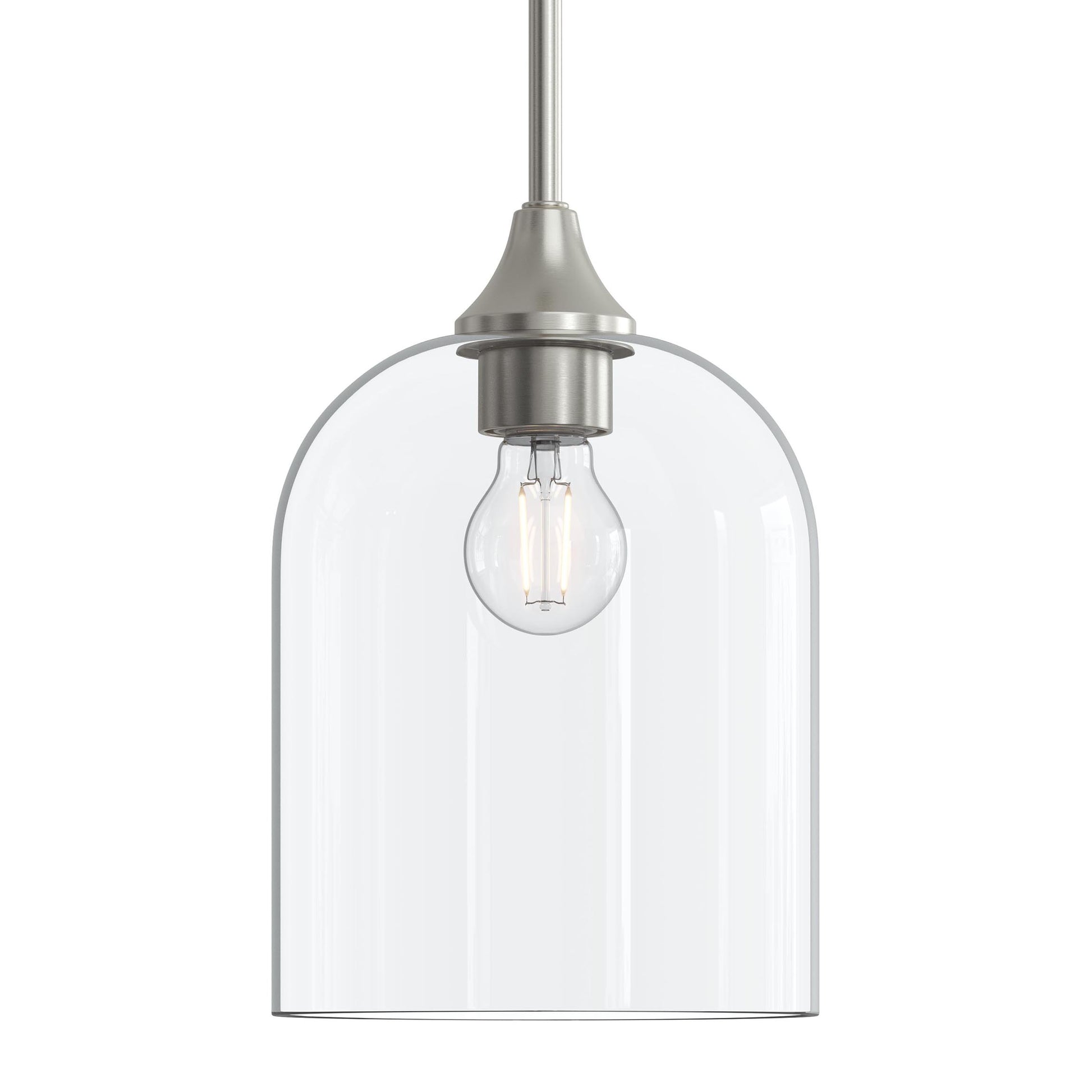 Progress Lighting P500514-009 Ilia Brushed Nickel Pendant Ceiling Light