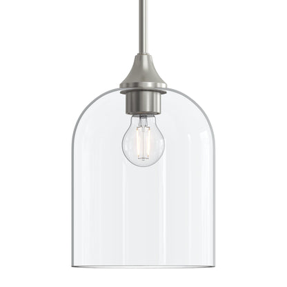 Progress Lighting P500514-009 Ilia Brushed Nickel Pendant Ceiling Light